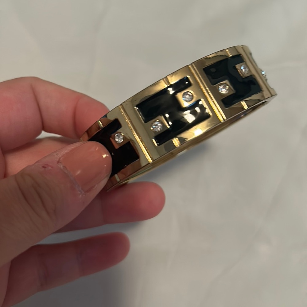Black and Gold Bracelet